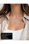 316L Stainless Steel Minimal Women's Necklace with Crown Figure – Elegant Gift Necklace