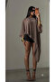 2026 Summer Trend Italian Design Poncho Cape (Crepe Fabric)- Do345643 - 5