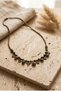 Handmade Metal and Bead Detailed Special Design Authentic Necklace - 4