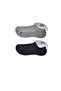 Black and Gray Men's Invisible Socks 12 Pairs - 2