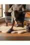 Men's Suede Slippers Gray Home Office Guest Dowry Groom - 3