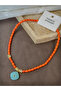 Zr Model Orange Necklace