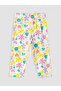 Nevavm Patterned Girls' Leggings with Elastic Waist - 5