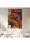 The Amazing Spider-Man Comic Cover Wall Covering Wall Tapestry First Quality Satin Fabric Poster - 2