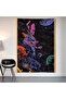 Spider-Man Cosmic Art Wall Covering Wall Tapestry First Quality Satin Fabric Poster
