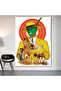 The Mask Pop Art Wall Covering Wall Tapestry First Quality Satin Fabric Poster