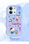 Redmi 15C 5g Compatible Case Camera Protector Blue Silicone Couple Phone Case Kitty Pattern - 2