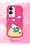 Vivo Y04S Compatible Case Camera Protector Red Silicone Couple Phone Case Kitty Pattern - 2