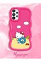 Samsung Galaxy A33 5g Compatible Case Camera Protector Red Silicone Couple Phone Case Kitty Pattern - 2