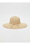 Izar Hat Premium Pearl-Adorned 100% Natural Paper Straw Beach Hat - Wide Brim, Sun Protection Elegant Summer Hat