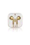 Wired In-Ear Earphones With Mic Gold/White - 3