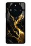 Realme 11 Pro Obsidian Gold Flow Design Glossy Phone Case