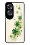Oppo A60 Glossy Phone Case with Lucky Clover Whisper Design