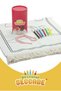 Paintable Prayer Mat Set – Cylinder Box with Pen