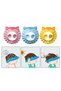 3 Colors Bathing Shampoo Baby Shower Cap Hat with Ear Shield Cover Adjustable Kids Shower Cap Infants Soft Shampoo Hat for Baby, Toddler, Kids, Children (Cartoon Pattern)