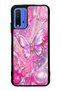 Xiaomi Redmi 9t Pink Prism Butterfly Design Glossy Phone Case