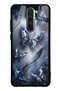 Xiaomi Redmi Note 8 Pro Midnight Chrome Butterfly Design Glossy Phone Case