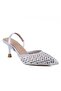 228 208 26Ya Women's Evening Dress Shoes Silver