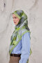 Summer Garden Series Patterned Cotton Soft Shawl Women's Colorful Shawl - 2