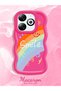 Infinix Smart 8 Compatible Case Camera Protector Red Silicone Couple Phone Case Cover Rainbow Pattern - 2