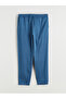 Blue Basic Men's Sweatpants - 5