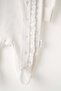 100% Cotton Bandana Overalls with Gloves Ecru - 4