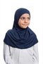 Girl's One-Piece Hijab - Ready-To-Wear Hijab Scarf - Practical Snap-On Hijab |   Flexible Combed Cotton Fabric Daily & Prayer Headscarf (6-11 Years) - 8