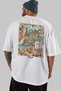 Amalfi Italy 3 White Oversize Country City Back Printed Unisex T-Shirt 100% Cotton Premium - 5