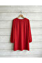Women's Long Sleeve Round Neck Mini Imported Crepe Dress - 5