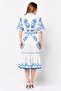 Women Floral Print Midi Dress, Multicolor - 4