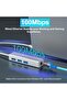 USB Hub to Ethernet Adapter - USB 4 in 1 hub to Megabyte RJ45 and USB - Compatible with Desktops Laptops and Mobile Devices for Office and Gaming - 4