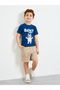 Beige Cotton Regular Fit Cargo Shorts - 2