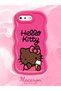 iPhone 7 Plus Compatible Case with Camera Protection Red Silicone Couple Phone Case Kitty Pattern - 2