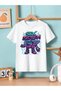 Six Seven 67 Printed Crew Neck 100% Cotton Short Sleeve Kids and Teenagers T-Shirt - 2