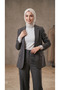 Women's White Hijab Turtleneck - Turtleneck Long Sleeve Badi - Half Turtleneck - 6