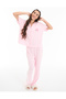 NAY DR ALWAYS BEE COOL CLASSIC SS PJ SET-DRPJABCSRB17:MIDPINK:13-14YEARS - 2