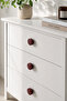 Burgundy - Lacquered Wooden Drawer and Cabinet Handle Set of 2 - 2