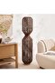 Khaleya 2-Lights E-27 Floor Lamp Dia 30x135cm - Brown