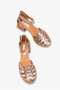 Ferlay Women's Genuine Leather Casual Shoes - Bronze - 3