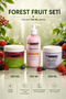Forest Fruit Ritual 3-Piece Body Care Set 750 ml |   Body Scrub + Body Lotion + Body Butter - 7