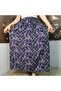 Elastic Waist Ottoman Pattern Viscose Fabric Maxi Size Mother's Skirt, Prayer Skirt, Size 38, 100 kg - 2