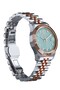 Women's Wristwatch with Turquoise Dial - 5