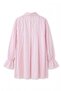 Back Pleated Pocket Shirt Y0147 - Light Pink - 5