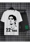 Kaka Leite Printed 100% Cotton Crewneck Children's T-Shirt-Shorts Two-Piece Set