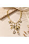 Brand Model Gold/Silver Charm Detailed Trend Necklace