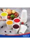 100 x 6. Oz Disposable White Cups Hot & Cold Drinks Perfect for Your Home, Cafe, Work, Parties and Outdoors, 198ml - 4