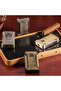 Cigar Lighter Torch Gas Refillable Windproof Lighter Jet Flame Gold - 5