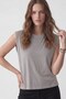 Stone Modal Fabric Women's T-Shirt - 2