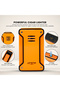 Butane Cigar Lighter Torch Gas Refillable Windproof Lighter Jet Flame Orange - 4