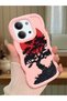 Redmi 15C 4g Compatible Case Camera Protector Pink Silicone Couple Phone Case Tree Pattern